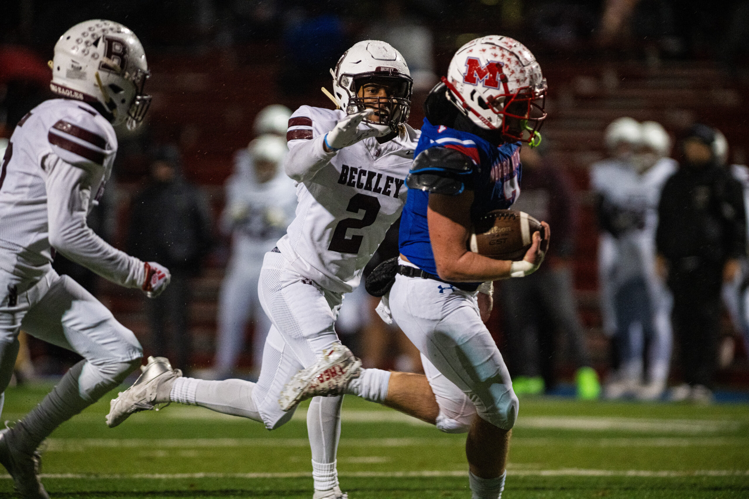 Mohigans race past Woodrow Wilson 35-10 to advance to state quarterfinals